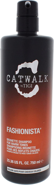 Catwalk Tigi Fashionista Brunette Shampoo, 25.36 Ounce