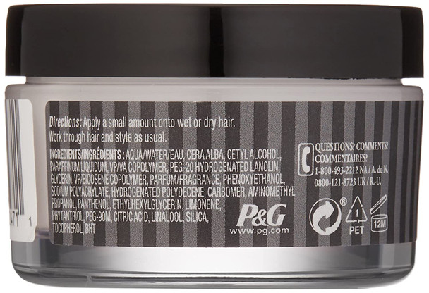 The Art of Shaving Pomade for Men - Forming Paste for Hair Styling, Sculpts Hair with Medium Hold, Matte Finish, 2 Ounce