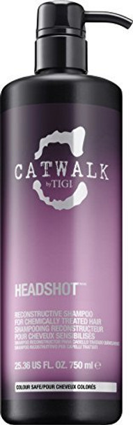 TIGI Catwalk Headshot Reconstructive Shampoo for Unisex, 25.36 Ounce (Pack of 2)
