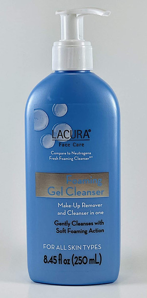 Lacura Foaming Gel Cleanser + Lacura Face Care Q10 Anti-Wrinkle Day Cream + Lacura Face Care Q10 Anti-Wrinkle Night Cream