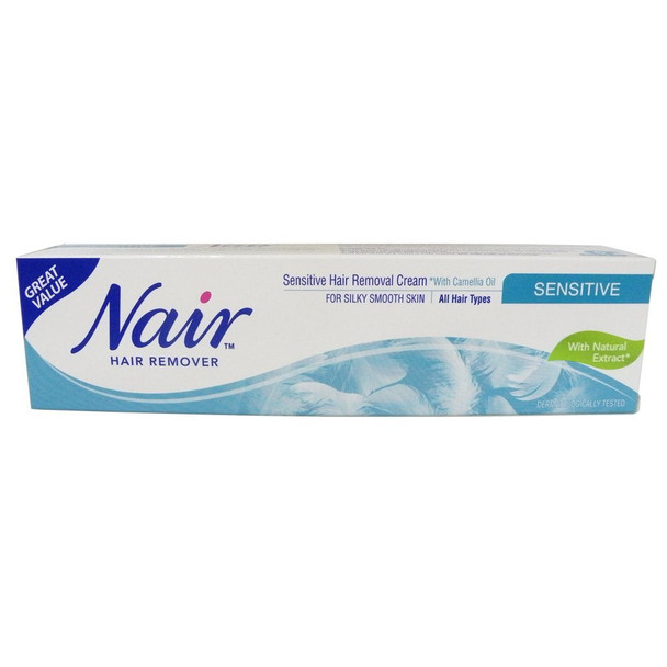 Nair SENSITIVE Hair Removal Cream 80ml (pack of 6)