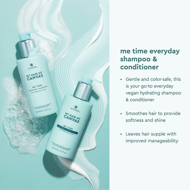 Alterna My Hair My Canvas Me Time Everyday Shampoo and Conditioner Standard Set 8.5oz ea
