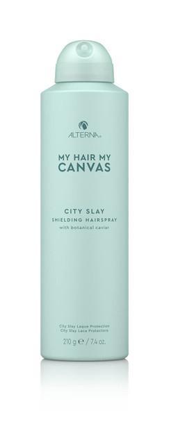 Alterna My Hair My Canvas City Slay Shielding Hairspray 7.4 Fl Oz  Vegan  Buildable Flexible Hold  Humidity  Heat Protection  Sulfate Free