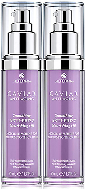 Alterna Haircare Caviar AntiAging Smoothing AntiFrizz Nourishing Oil 2 Count