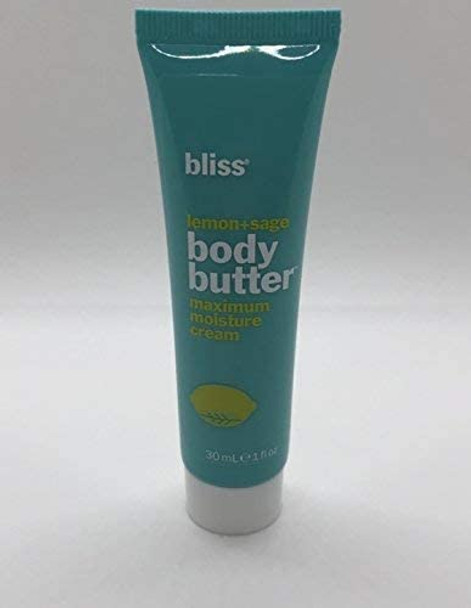 Bliss  Lemon  Sage Body Butter Maximum Moisture Cream 1 oz. 1 pcs sku 1899268MA