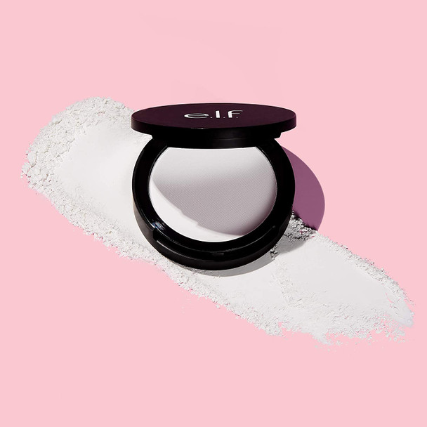 e.l.f Perfect Finish HD Powder Convenient Portable Compact Fills Fine Lines Blurs Imperfections Soft Smooth Finish Anytime Wear 0.28 Oz