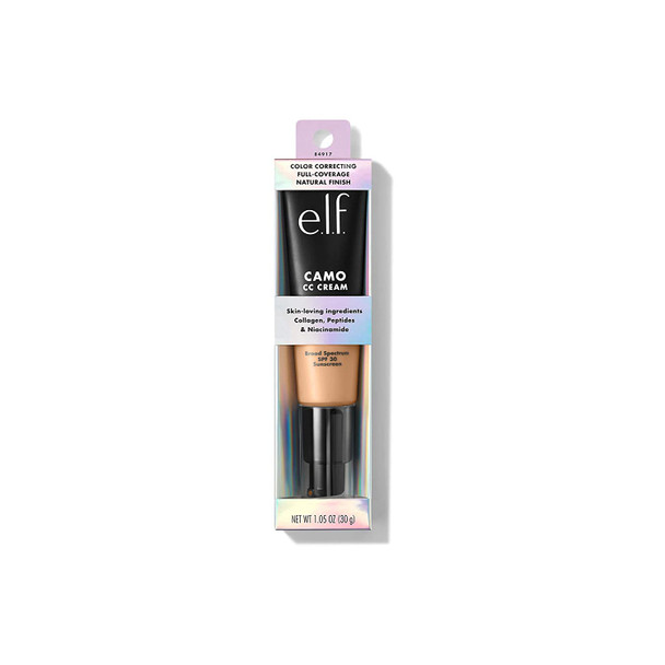 e.l.f. Camo CC Cream Color Correcting MediumToFull Coverage Foundation with SPF 30 Medium 330 W 1.05 Oz 30g