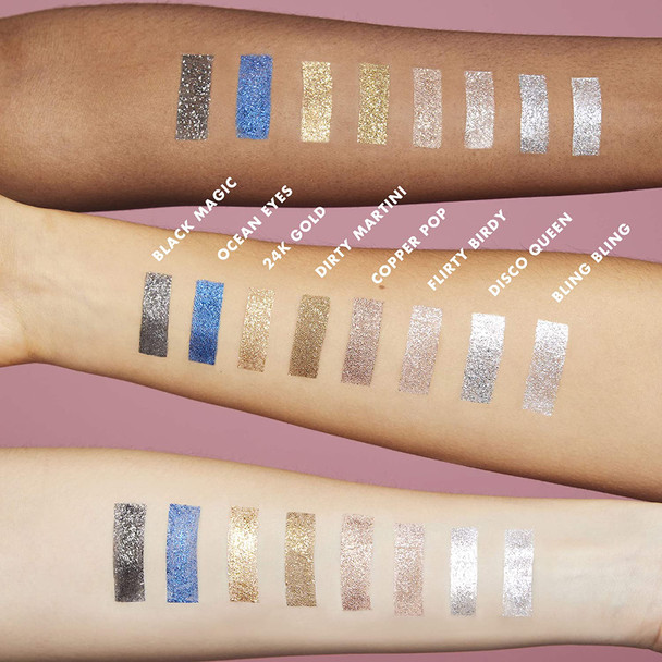 e.l.f. Liquid Glitter Eyeshadow Long Lasting QuickDrying Opaque GelBased Formula Creates HighImpact MultiDimensional Eye Looks Black Magic 0.10 Fl Oz e.l.f. Liquid Glitter Eyeshadow Long Lasting QuickDrying Opaque GelBased Formula Creates HighImpact MultiDimensional Eye Looks Black Magic 0.10 Fl Oz