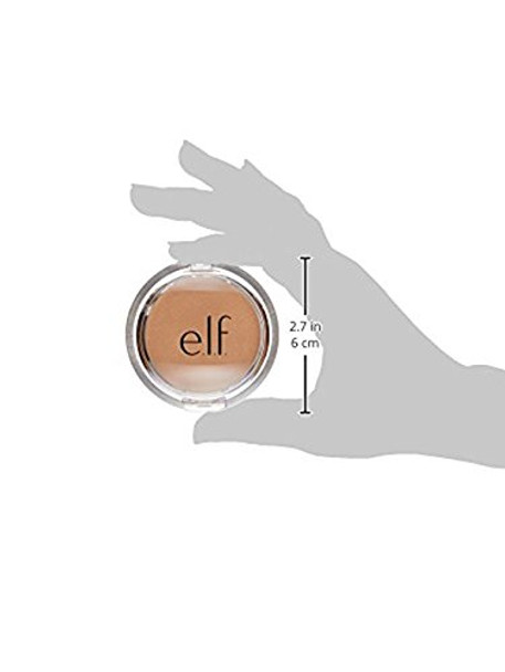 e.l.f. Cosmetics Sunkissed Glow Bronzer Professional Highlighter and Contouring Makeup .18 Ounce Compact 2 Pack