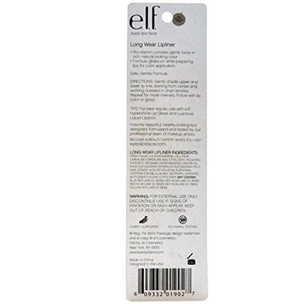 e.l.f. Feather Proof Moisturizing Lip Liner Mauve Luxe 0.04 Ounce