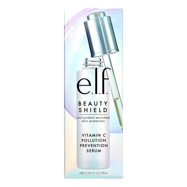 e.l.f. Cosmetics Beauty Shield Vitamin C Pollution Prevention Serum 0.95 Fl. Ounce 0.95 Fl Ounce