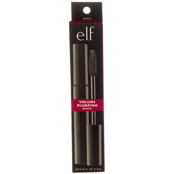 Volume Plumping Mascara  Black by e.l.f. for Women  0.25 oz Mascara