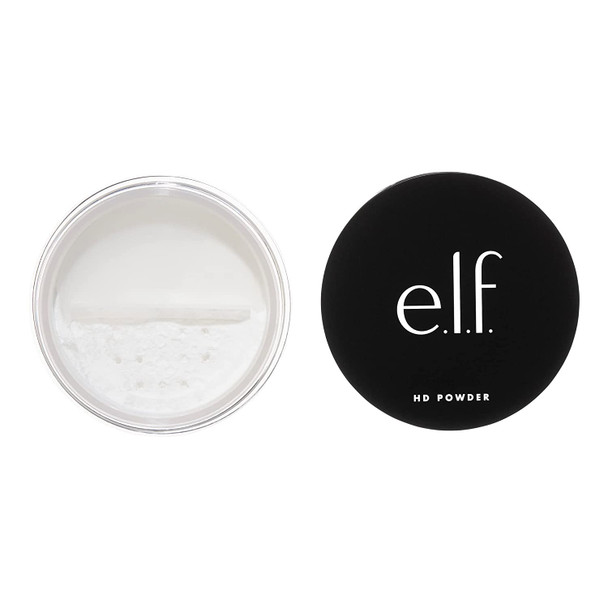 e.l.f High Definition Powder Loose Powder Lightweight Long Lasting Creates Soft Focus Effect Masks Fine Lines and Imperfections Soft Luminance Radiant Finish 0.28 Oz