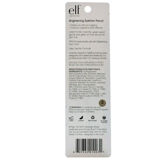 e.l.f. Brightening EyeLiner 1003 Black