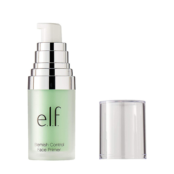 e.l.f. Blemish Control Face Primer Acne Fighting Formula Preps  Soothes Skin Small 0.47 Fl Oz 14mL