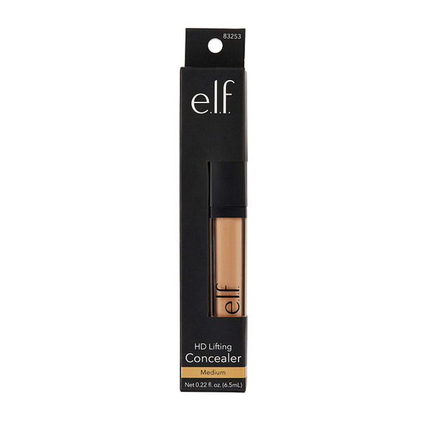 e.l.f. Cosmetics Cosmetics Cosmetics Hd Lifting Concealer Vitamin Infused Formula Conceals blemishes  Soothes Skin Medium