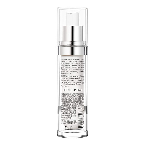 e.l.f. Illuminating Primer Mist Refreshing MultiUse Formula Clear 1.01 Fl Oz