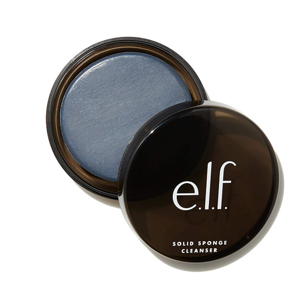 e.l.f. Solid Brush and Sponge Cleanser with Travel Case 1.56 Ounce
