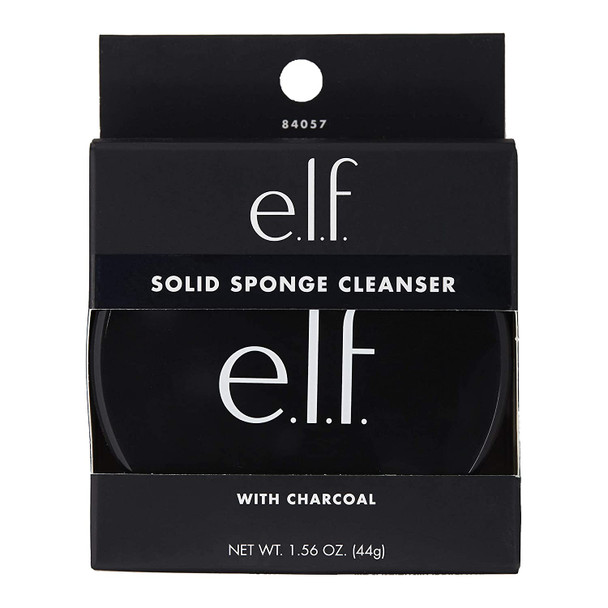 e.l.f. Solid Brush and Sponge Cleanser with Travel Case 1.56 Ounce