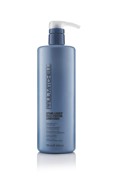 Paul Mitchell Spring Loaded Frizz Fighting Conditioner - Hair Conditioner for Curls and Waves, Detangling Hair Care with Anti-Frizz Effect, 710 ml