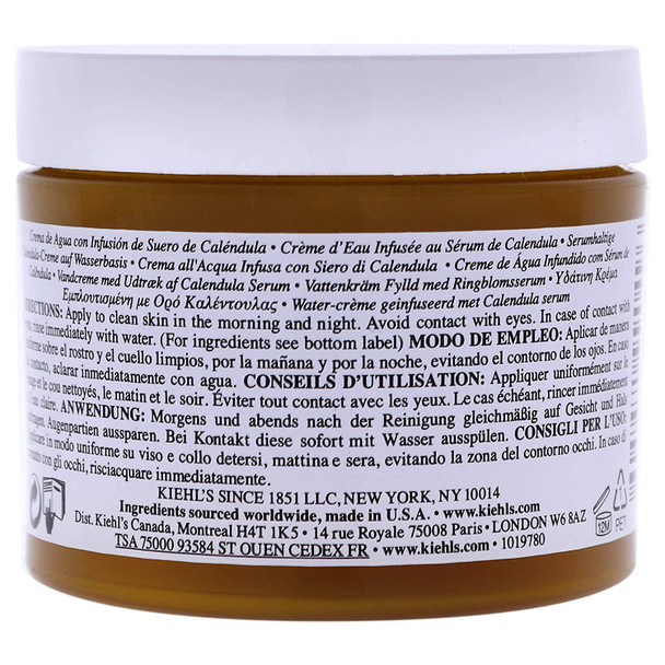 Kiehls Calendula SerumInfused Water Cream 3.4 Ounce