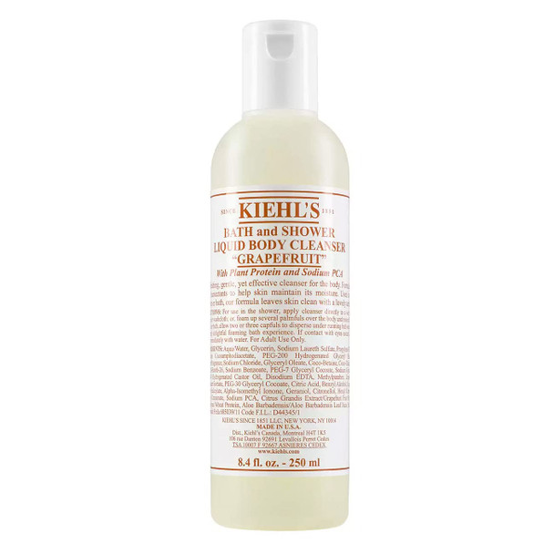 Kiehls Liquid Body Cleanser Grapefruit 8.4 Ounce