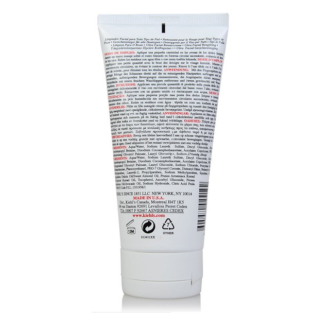 Ultra Facial Cleanser By KiehlS for Unisex 5 Ounce