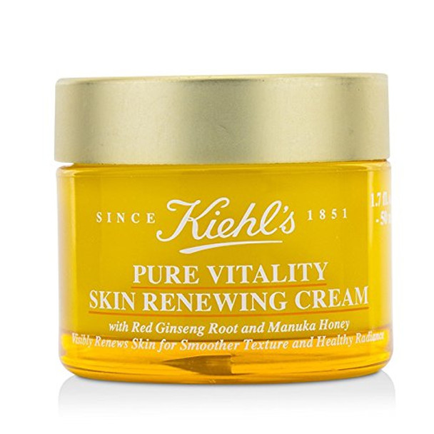 Kiehls Pure Vitality Skin Renewing Cream 1.7 Ounce Kiehls Pure Vitality Skin Renewing Cream 1.7 Ounce