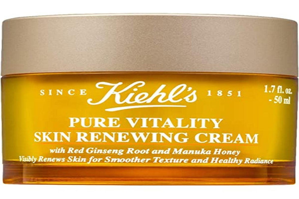 Kiehls Pure Vitality Skin Renewing Cream with Manuka Honey 1.7oz 50ml