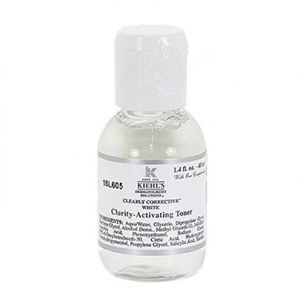 Kiehls Clearly Corrective White Clarityactivating Toner  1.4 Oz/40 Ml