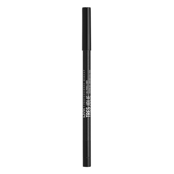 NYX PROFESSIONAL MAKEUP Tres Jolie Gel Pencil Liner, Pitch Black