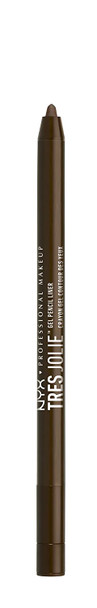 NYX PROFESSIONAL MAKEUP Tres Jolie Gel Pencil Liner, Brown