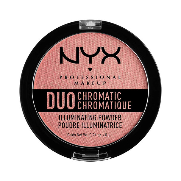 NYX PROFESSIONAL MAKEUP Duo Chromatic Illuminating Powder, Crushed Bloom