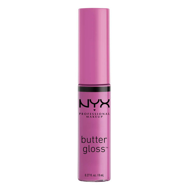 NYX PROFESSIONAL MAKEUP Butter Gloss, Cotton Candy, 0.27 Ounce