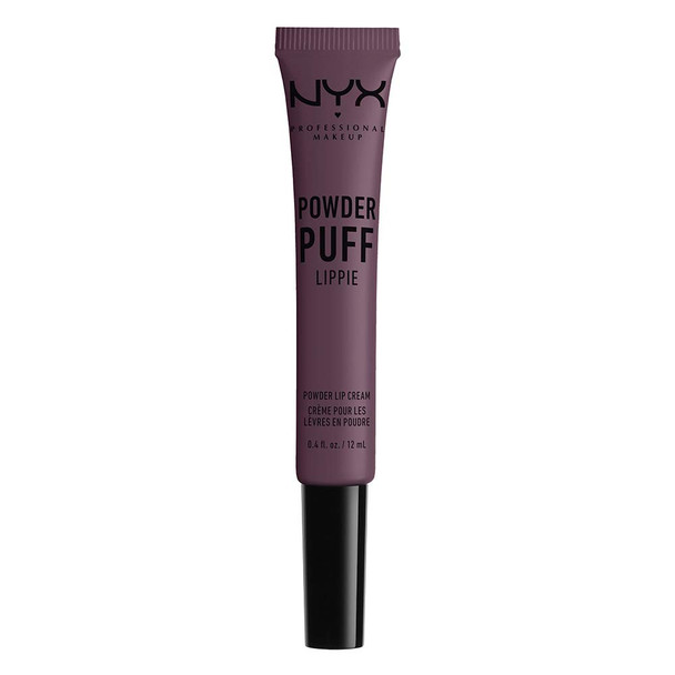 NYX PROFESSIONAL MAKEUP Powder Puff Lippie Lip Cream, Liquid Lipstick - Detention (Deep Plum)