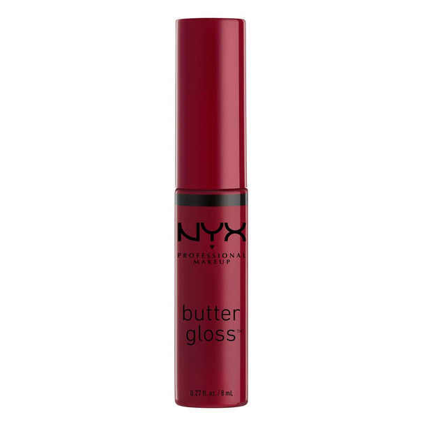 NYX PROFESSIONAL MAKEUP Butter Gloss, Cranberry Biscotti, 0.27 Ounce