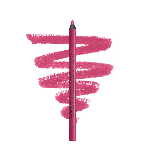 NYX PROFESSIONAL MAKEUP Slide On Lip Pencil, Lip Liner - Sweet Pink (Violet-Fuchsia)