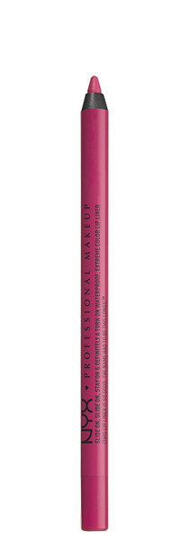 NYX PROFESSIONAL MAKEUP Slide On Lip Pencil, Lip Liner - Sweet Pink (Violet-Fuchsia)