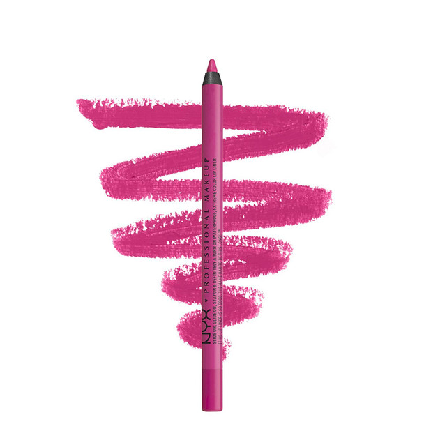 NYX PROFESSIONAL MAKEUP Slide On Lip Pencil, Lip Liner - Disco Rage (Hot Pink)