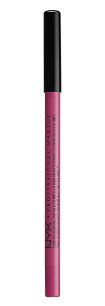 NYX PROFESSIONAL MAKEUP Slide On Lip Pencil, Lip Liner - Fluorescent (Magenta With Blue Undertone)