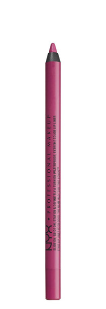 NYX PROFESSIONAL MAKEUP Slide On Lip Pencil, Lip Liner - Fluorescent (Magenta With Blue Undertone)