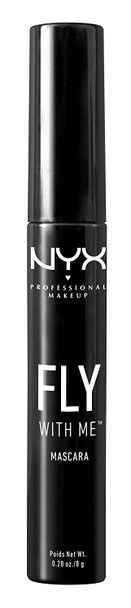 NYX Professional Makeup Fly with Me Mascara, Jet Black, 0.28 Ounce