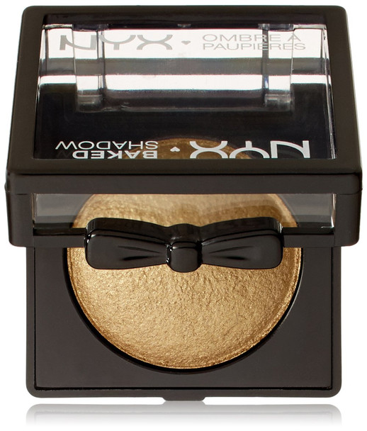 NYX Professional Makeup Baked Eyeshadow, Ghetto Gold, 0.1 Ounce