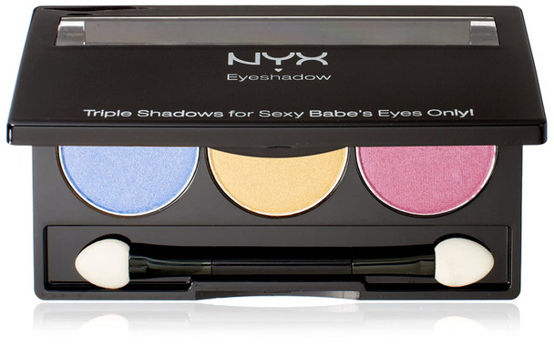 NYX Professional Makeup Triple Eyeshadows, Team Spirit, 0.162 Ounce