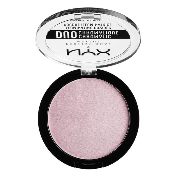 NYX PROFESSIONAL MAKEUP Duo Chromatic Illuminating Powder, Lavender Steel