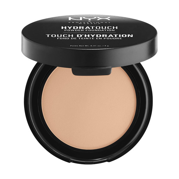 NYX PROFESSIONAL MAKEUP Hydra Touch Powder Foundation, Tan, 0.31 Ounce