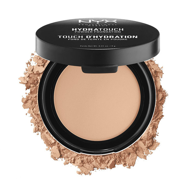 NYX PROFESSIONAL MAKEUP Hydra Touch Powder Foundation, Tan, 0.31 Ounce