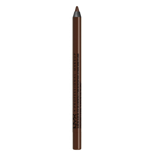 NYX PROFESSIONAL MAKEUP Slide On Pencil, Waterproof Eyeliner Pencil, Brown Perfection
