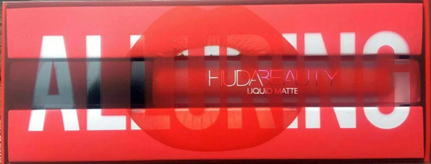 Huda Beauty Alluring Matte Liquid Lipstick [Full Size 0.17 fl oz/ 5ml]