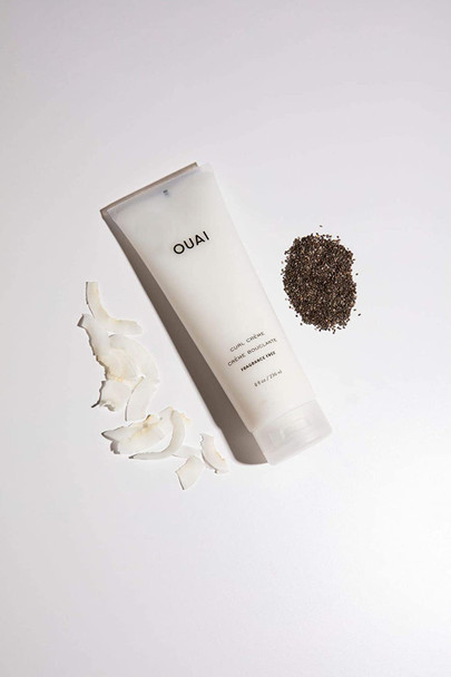OUAI Curl creme, The Universal creme for All Curl Types, Fragrance-Free, 8 Fluid Ounces